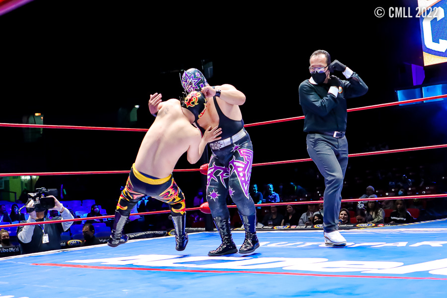 Los Malditos Caen Ante Volador Jr Blue Panther Y Fugaz Cmll