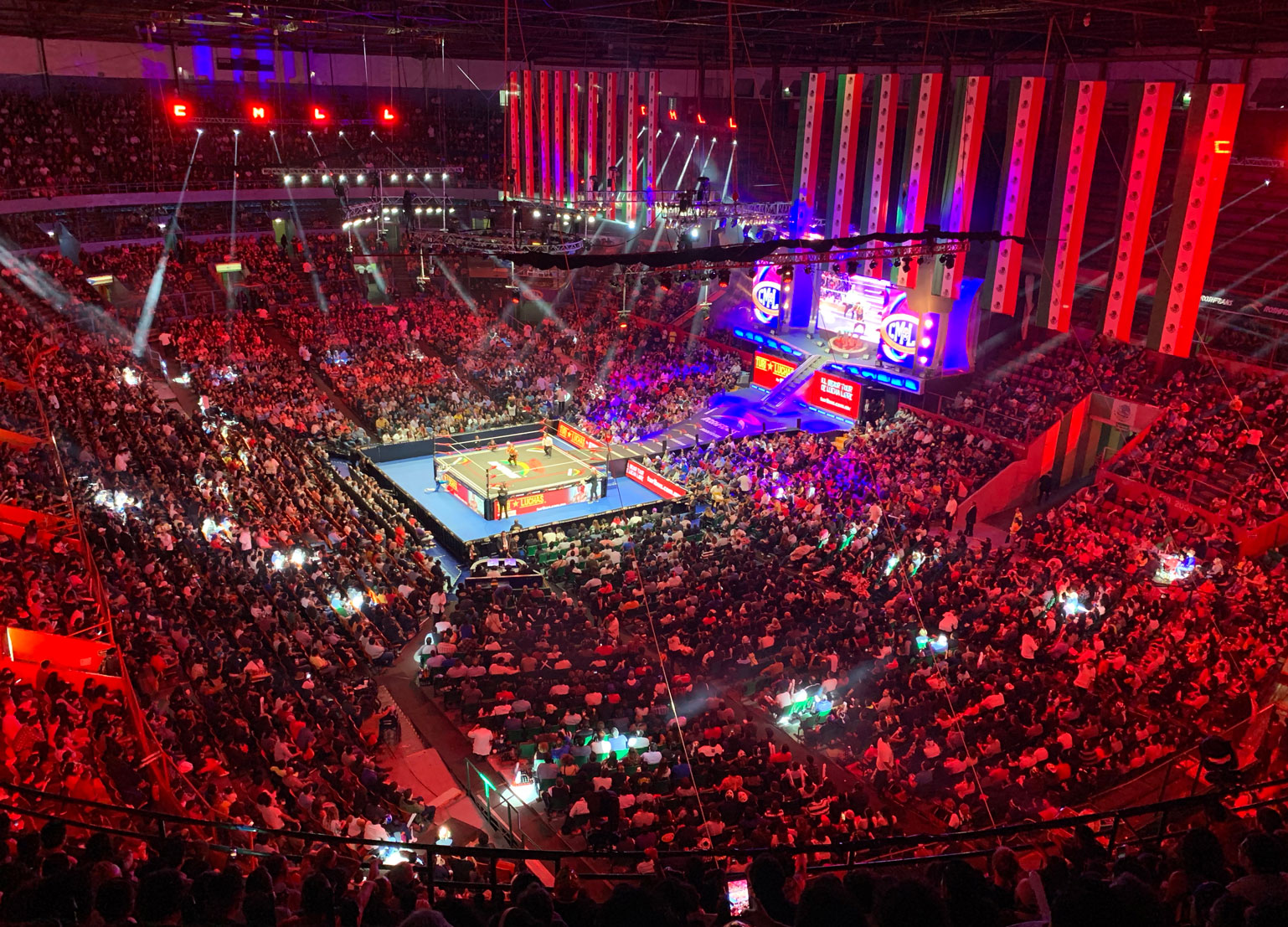 Arena Coliseo e Arena México - Luta Livre Mexicana - Cidade do México