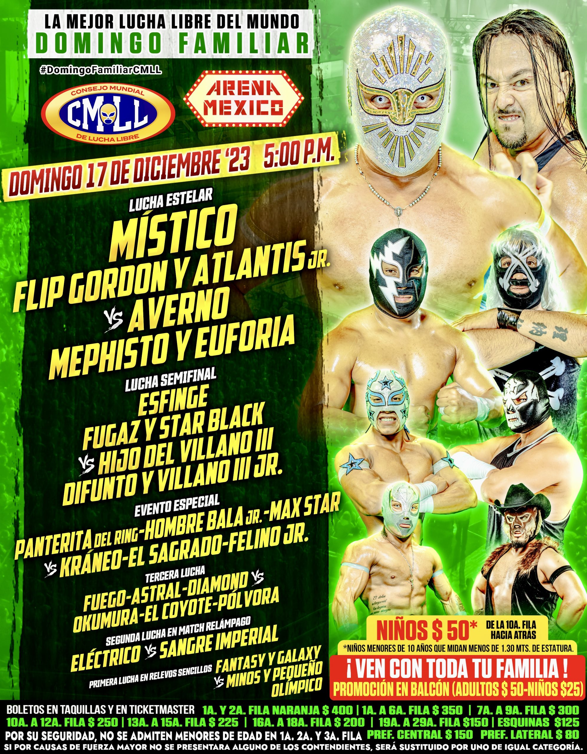 Terra transmite torneio de 'lucha libre' mexicano neste domingo