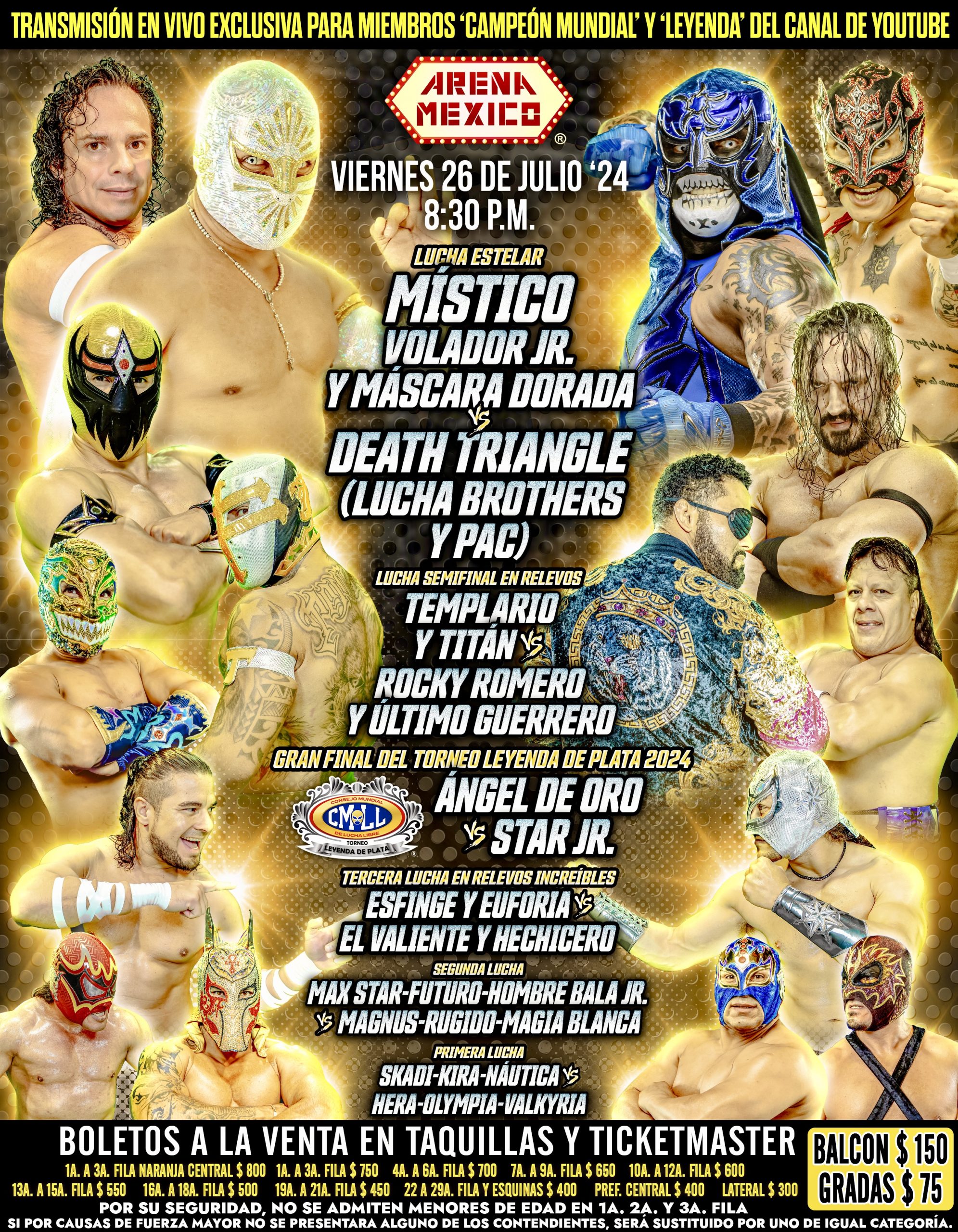 ViernesEspectacularCMLL - CMLL ::: La Mejor Lucha Libre del Mundo